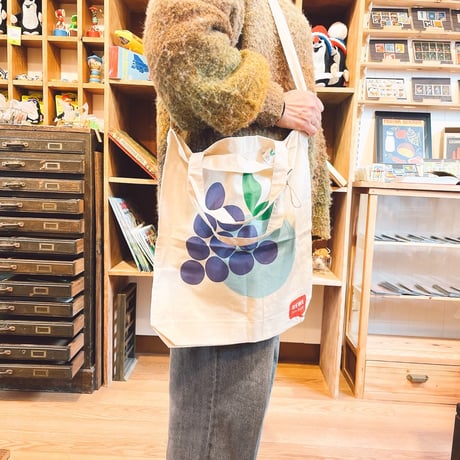 ドイツ　エコバッグ　REWE（レーヴェ）ぶどう