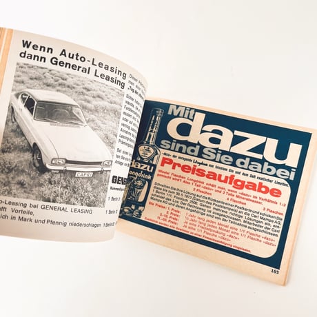 西ドイツ　クーポン冊子　Tag der offenen Tür　1973