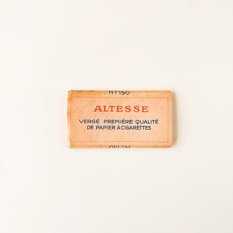 巻きたばこ用のペーパー　シガレットペーパー　10　ALTESSE