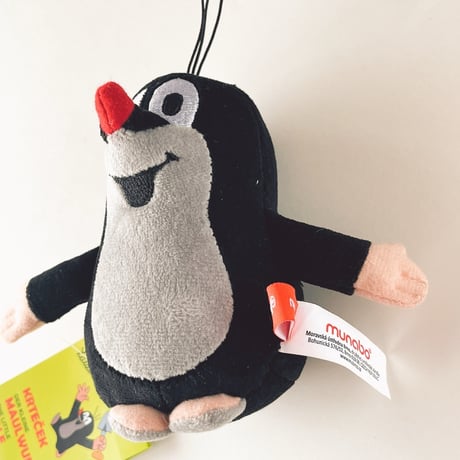 チェコ　現行品　モグラのクルテク　ぬいぐるみ小