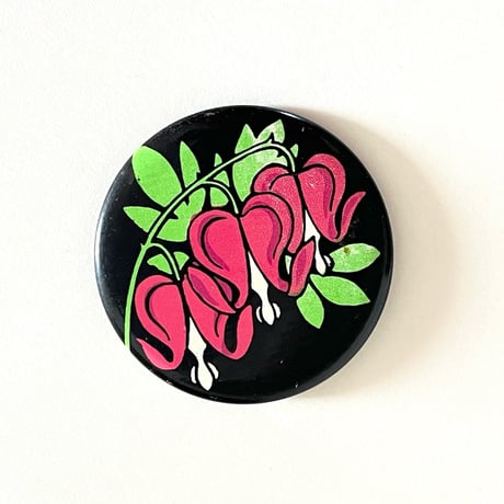 ソビエト　缶バッジ - Bleeding Heart - 1970s