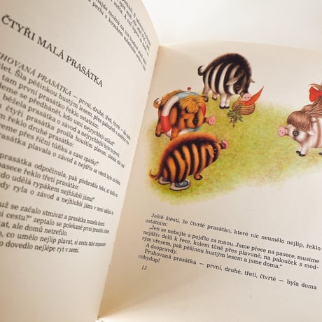 チェコスロバキア　POHÁDKZ NA DOBRÝ DEN　絵本
