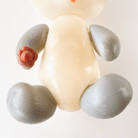 ソビエト　年代不明　パンダ　プラスチック製　フィギュア　人形