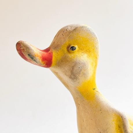 ソビエト　年代不明　アヒル　ソフビ　人形　高さ13cm