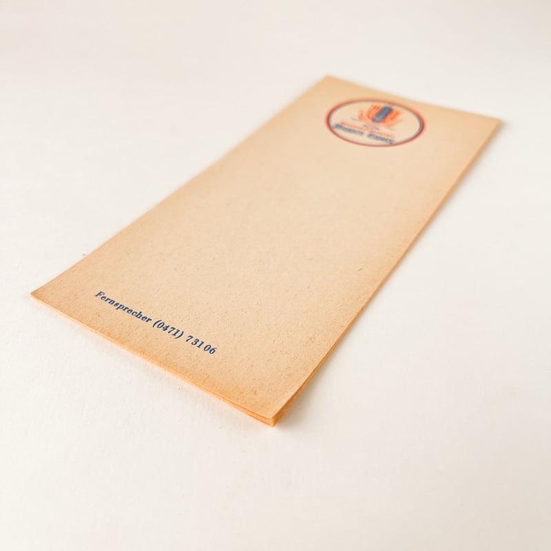 海外メモ♡♡ ドイツ メモ帳 Bremerhavener Wappen Export | こぐま舎