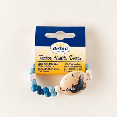 チェコ　ブレスレット　クルテク　ブレスレット　木製　DETOA(デトア)