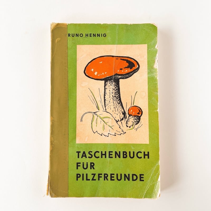 東ドイツ きのこ図鑑 Taschenbuch für Pilzfreunde 1964年 |