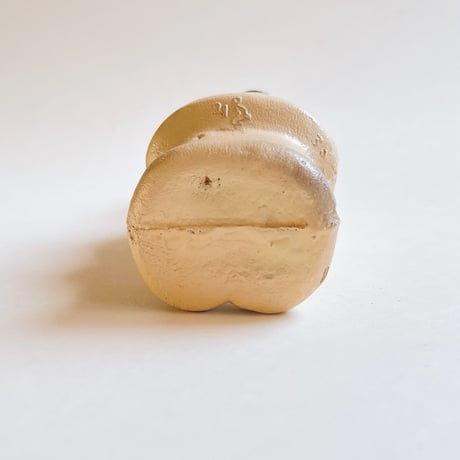 ソビエト　年代不明　白いやぎ　ソフビ　人形　高さ14cm