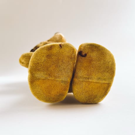 ソビエト　年代不明　フロッキー　赤いリボンのライオン　人形　高さ18cm