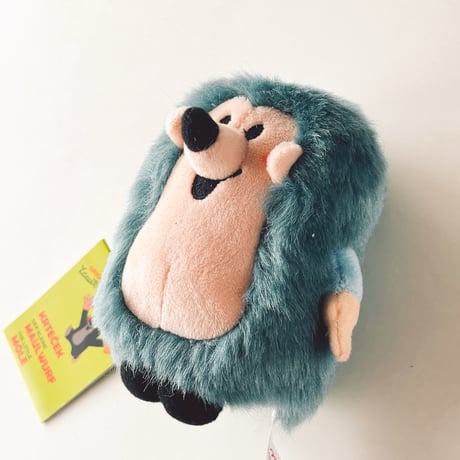 チェコ　現行品　クルテクの友達のハリネズミ　ぬいぐるみ小