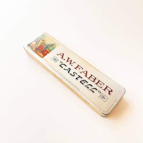ドイツ　A.W. FABER-CASTELL　缶　ペンケース　缶ケース