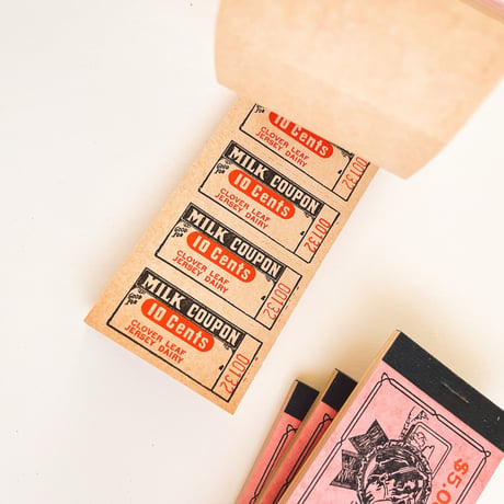 アメリカ　モンタナ州　Milk Coupon Book