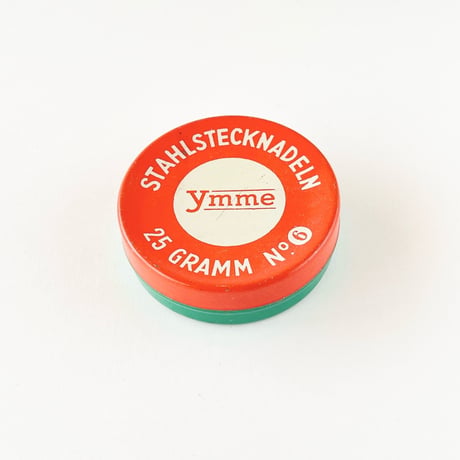 缶　ymme　待ち針用缶ケース
