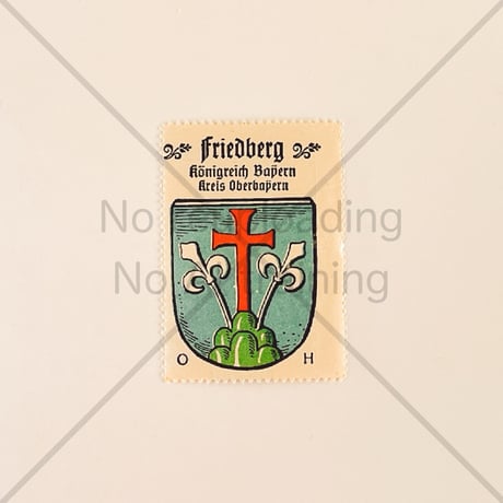 コーヒー・ハーグ広告切手　Friedberg