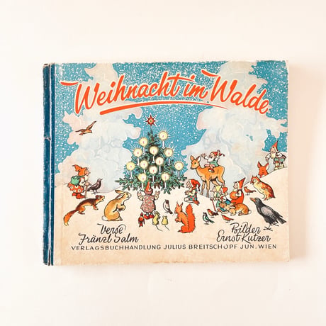 オーストリア　Weinacht im Walde 　絵本　クリスマス