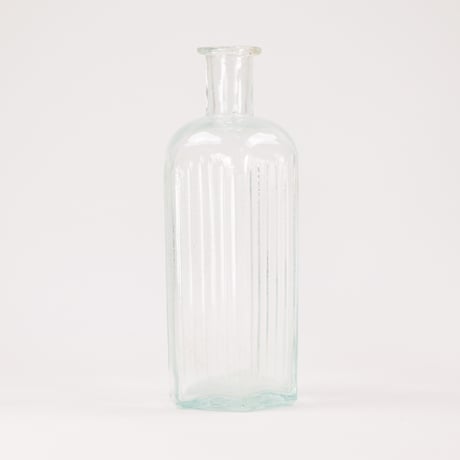 ドイツ　六角形　透明　ガラス瓶1-200ml　1930年代