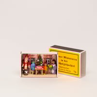 ブレーメンの音楽隊木工細工置物オブジェドイツザイフェンクリスマス