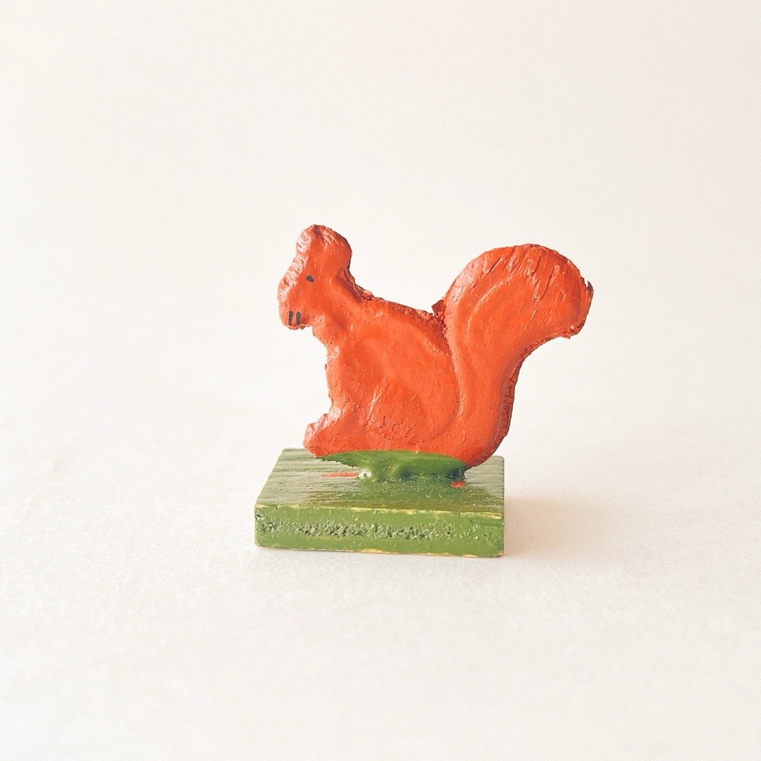 東ドイツ おもちゃ リス 1950年代–1970年代 木製 | こぐま舎