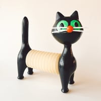 チェコ　ニクロヴァー　黒ネコのアコーディオン　TOMCAT-01　1963年
