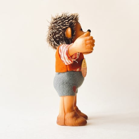 西ドイツ　メッキー　子どものマッキー　シュタイフ　高さ12cm