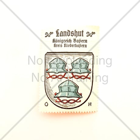 コーヒー・ハーグ広告切手　Landshut