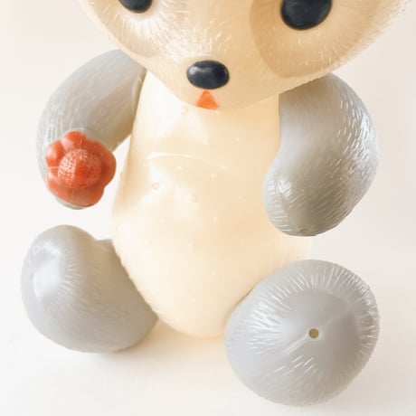 ソビエト　年代不明　パンダ　プラスチック製　フィギュア　人形