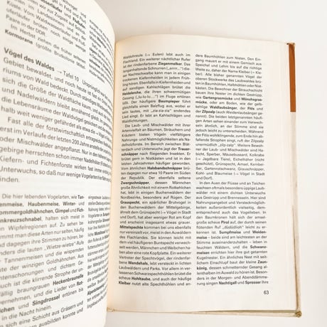 東ドイツ　Pflanzen Tiere und Naturschutz　1984年