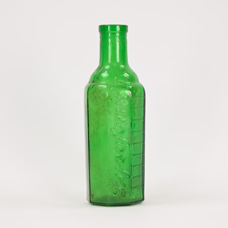 ドイツ　Lysoform　小　グリーン　ガラス瓶37　100ml