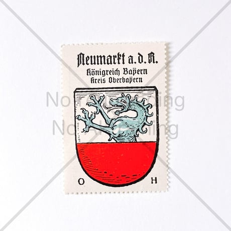 コーヒー・ハーグ広告切手　Neumarkt a. d. R.