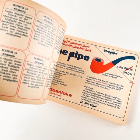 西ドイツ　クーポン冊子　Tag der offenen Tür　1973