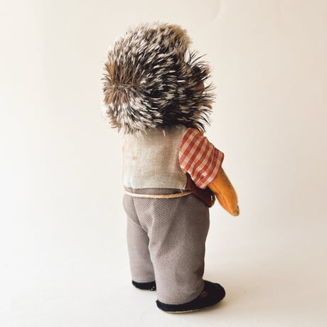 西ドイツ　メッキー　パパのメッキー　シュタイフ　高さ18cm