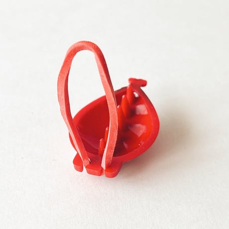 チェコ　プラスチック　髪留め　ヘアゴム用パーツ　vlasová spona