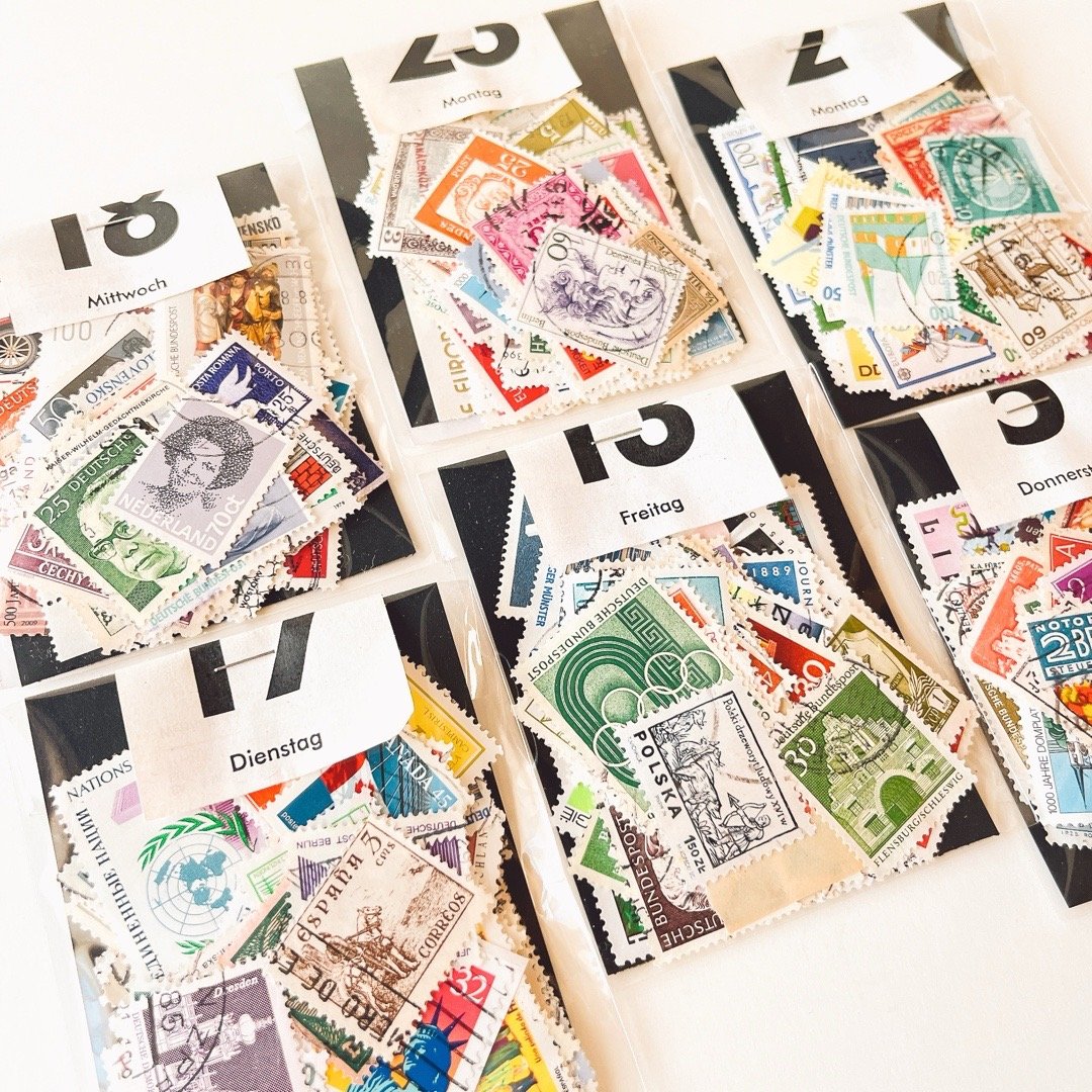 使用済み海外切手 アソートセット | こぐま舎