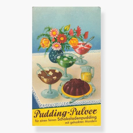ドイツ　紙袋　Pudding-Pulver