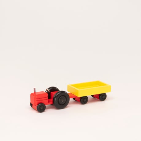 ドイツ　ザイフェン　木製おもちゃ　トラクター