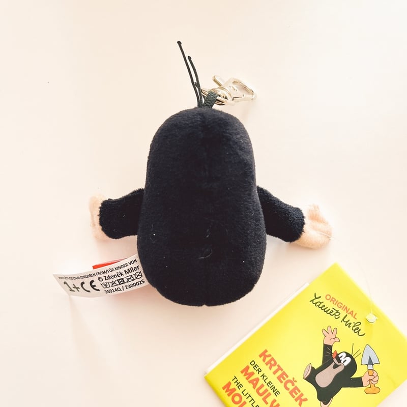 チェコ 現行品 モグラのクルテク ぬいぐるみキーホルダー | こぐま舎