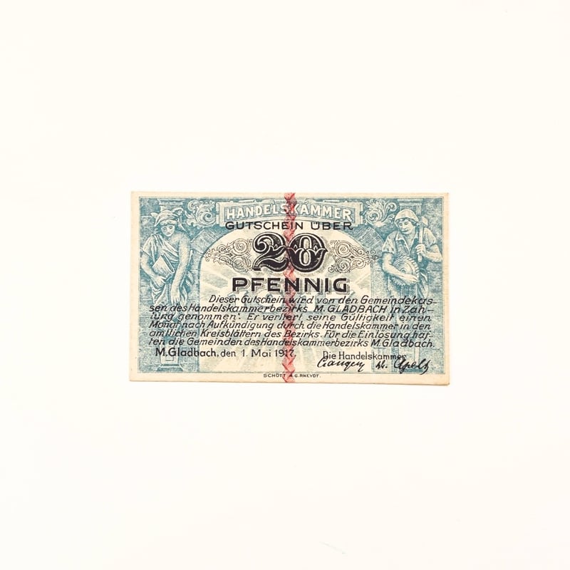 ドイツ 緊急紙幣 代用紙幣 ノーゲルト 5枚セット | こぐま舎