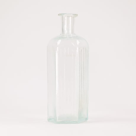 ドイツ　六角形　透明　ガラス瓶1-200ml　1930年代