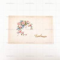 ソビエト　バラのリース　ポストカード