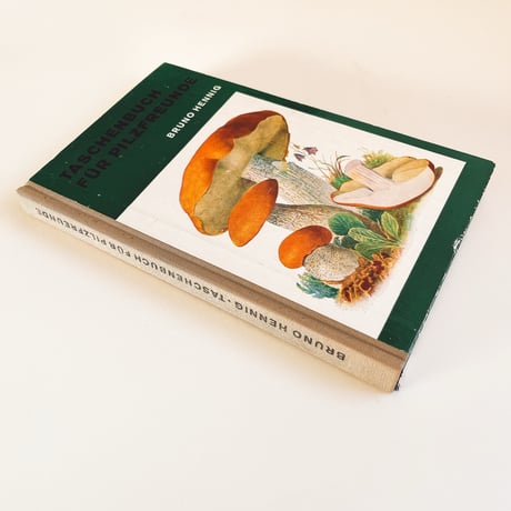 東ドイツ　きのこ図鑑　Taschenbuch für Pilzfreunde　1973年
