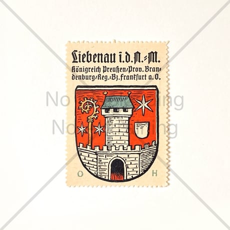 コーヒー・ハーグ広告切手　Liebenau i. d. N.-M.