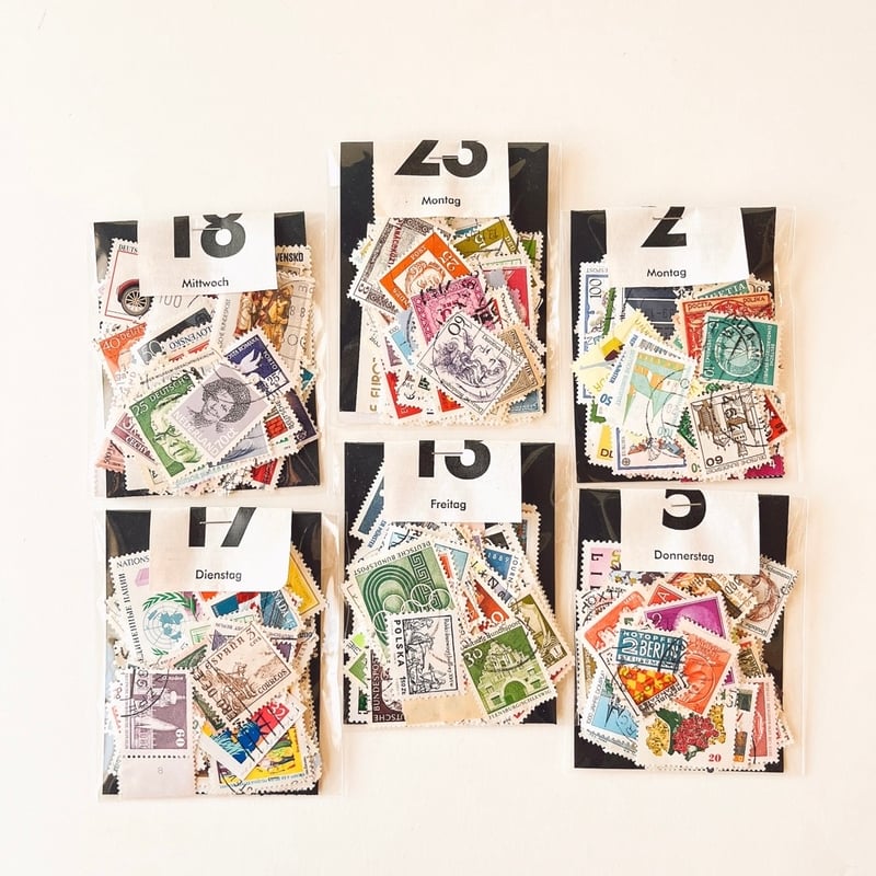 使用済み海外切手 アソートセット | こぐま舎