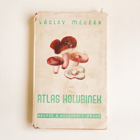チェコスロバキア　きのこ図鑑　Atlas Holubinek　1945年