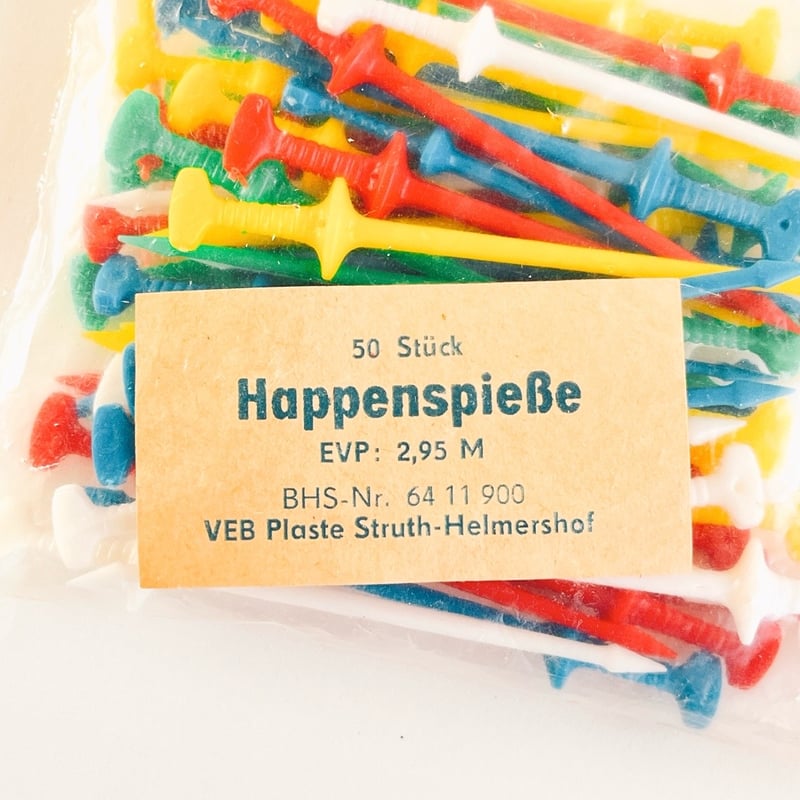 東ドイツ プラスチックピック セット売り ピック 楊枝 | こぐま舎