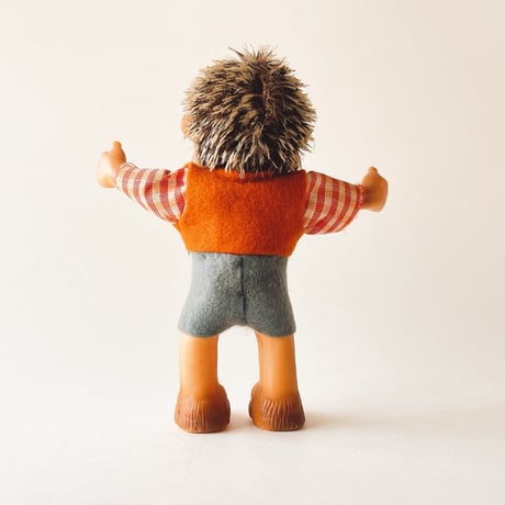 西ドイツ　メッキー　子どものマッキー　シュタイフ　高さ12cm