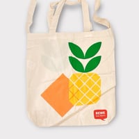 ドイツ　エコバッグ　REWE（レーヴェ）  パイナップル