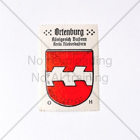 コーヒー・ハーグ広告切手　Ortenburg