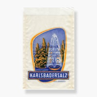 チェコ　紙袋　Karlsbadersalz