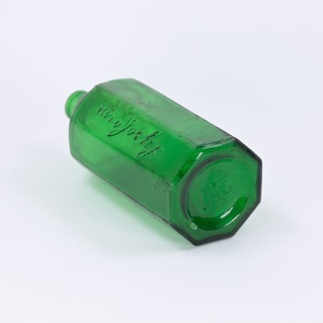 ドイツ　Lysoform　大　グリーン　ガラス瓶36　250ml