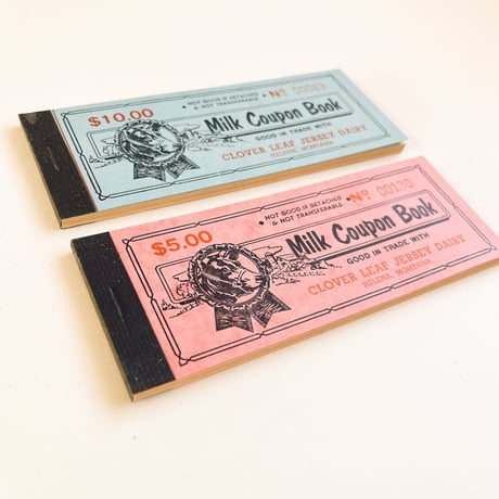 アメリカ　モンタナ州　Milk Coupon Book